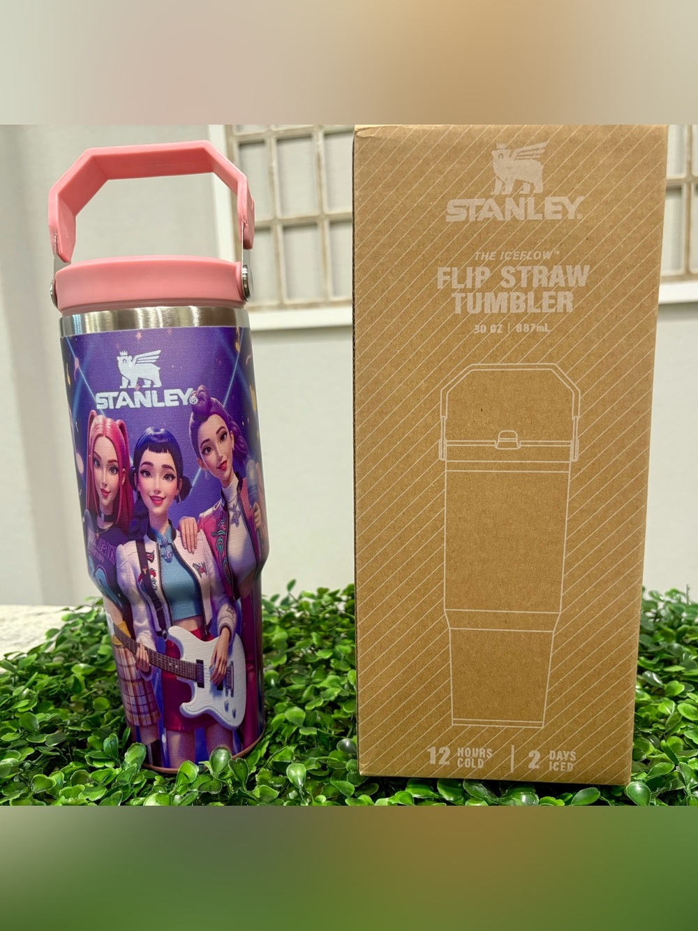 Customized  Stanley w k pop Demond hunter design